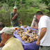 Mike, Mary, Larry, Harvey and Jay after a morning of gathering lots of specimens